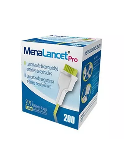 Menarini Menalancet Pro 29g 200 Lancettes