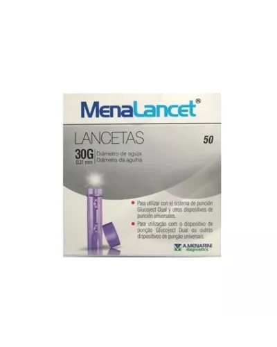 Menalancet 30g 50 Lancettes