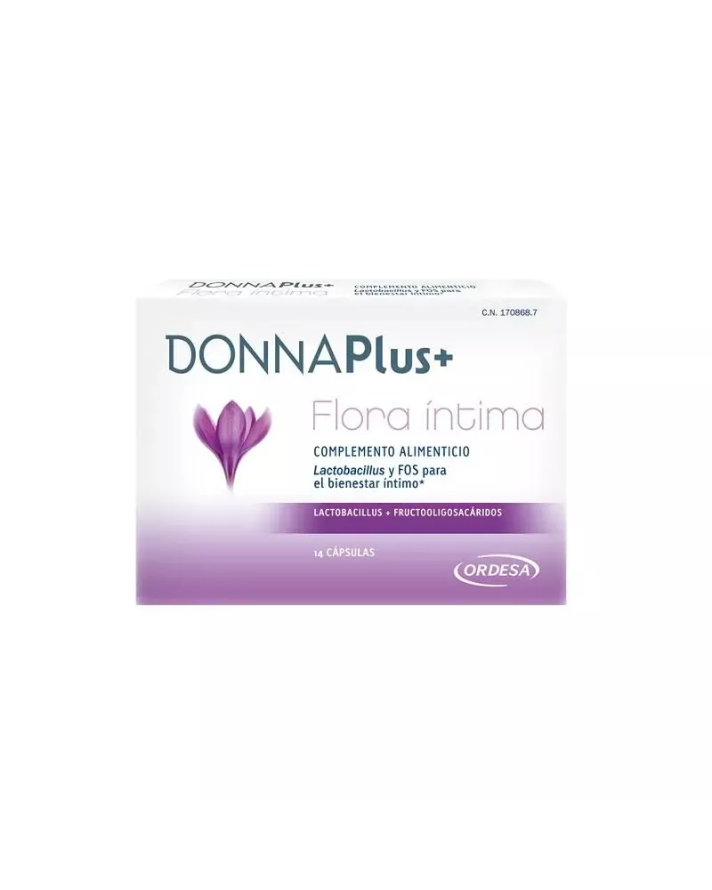 Donna Plus Donnaplus Complément Alimentaire Flora Intima Plus 14 Capsules