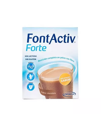 Ordesa Fontactiv Forte Saveur Chocolat 30g 14 Sachets De 14 Sachets