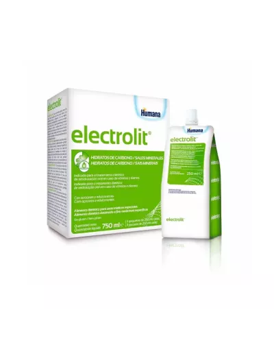 Humana Electrolit Líquido 3x250ml