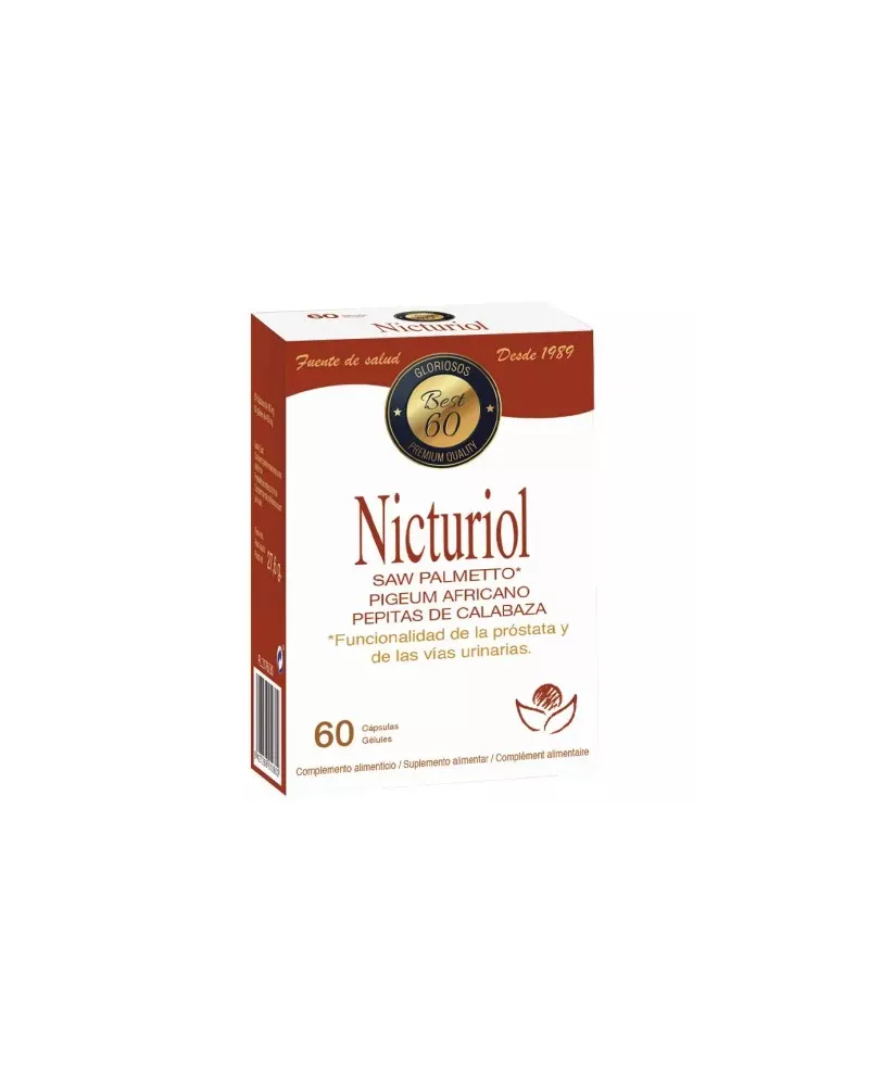 Bioserum Nicturiol 60 Caps Herbecom Saw Palmeto