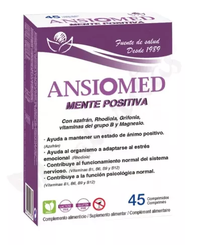 Bioserum Ansiomed Mente Positiva 45 Comprimidos