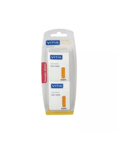 Vitis Seda Dental Con Cera 2x50m