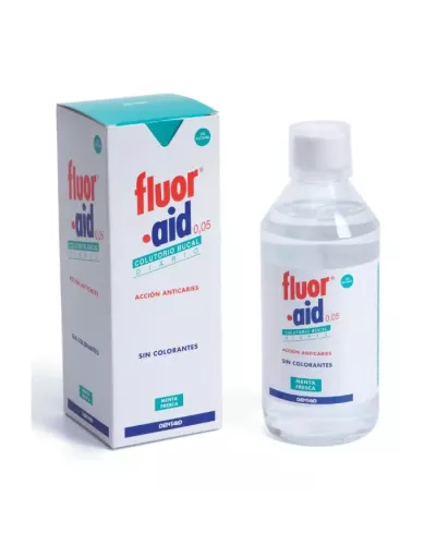 Fluor Aid Colutorio Bucal Diario 0.05 500ml