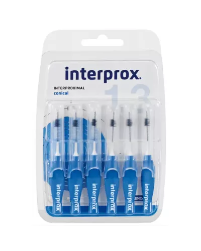 Interprox 1.3 Interproximaux Conical 6 Unités