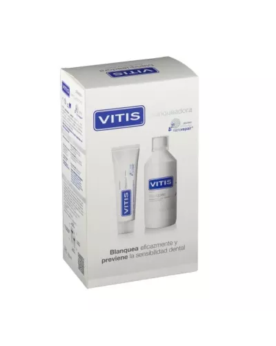 Vitis Whitening Dentifrice 100ml Coffret 2 Produits
