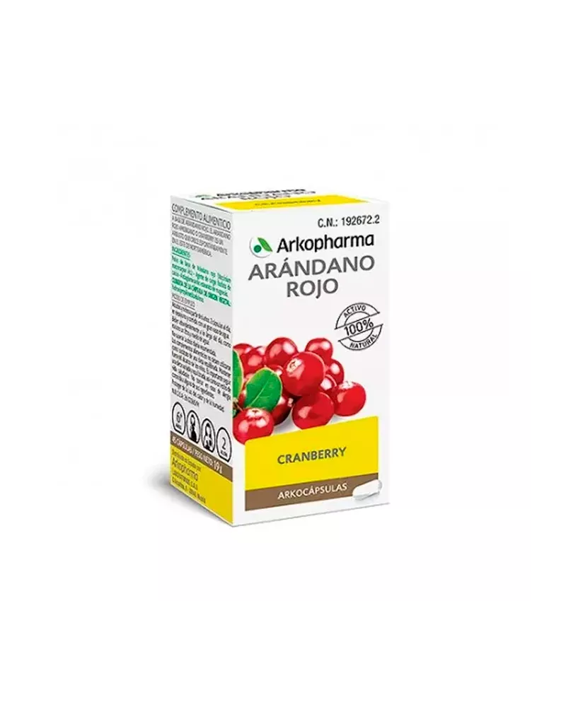 Arkopharma Arkocápsulas Cranberry Arándanos Rojos 45 Cápsulas