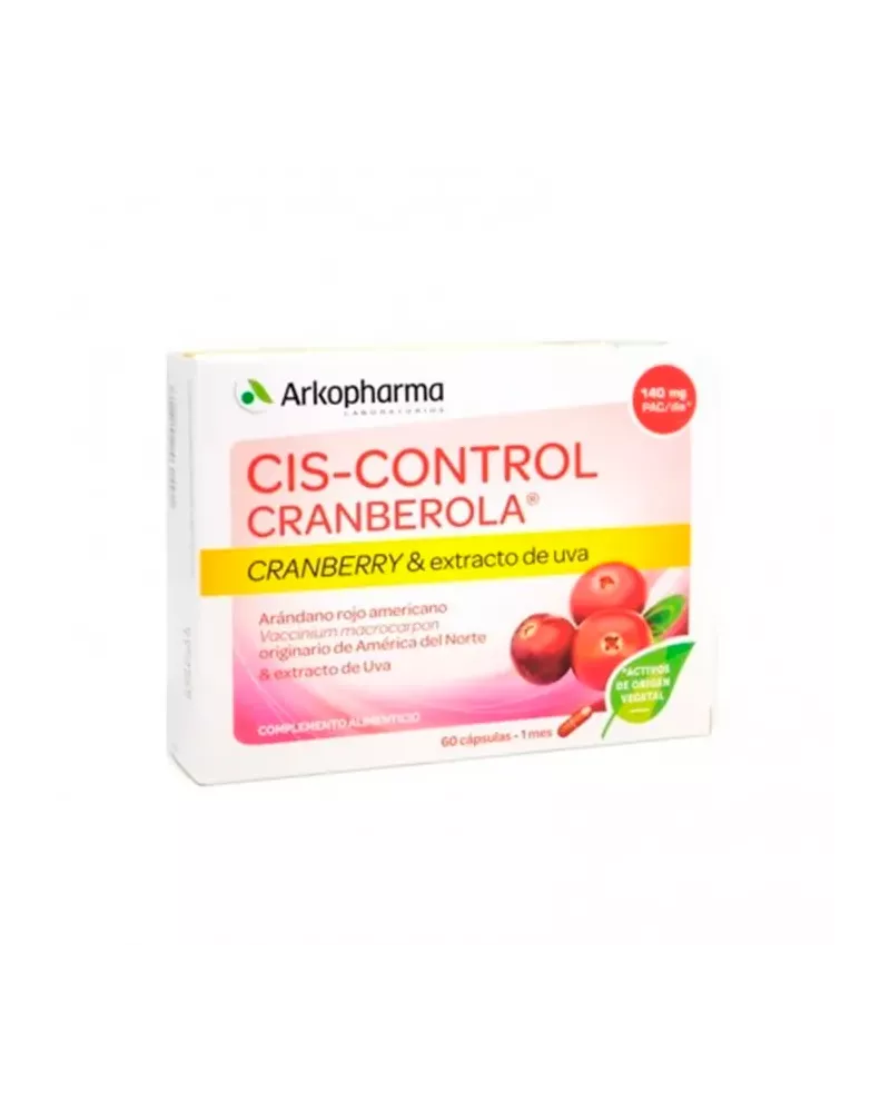 Arkopharma Cranberola Ciscontrol 60 Cápsulas