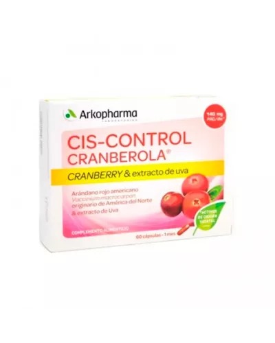 Arkopharma Cranberola Ciscontrol 60 Cápsulas