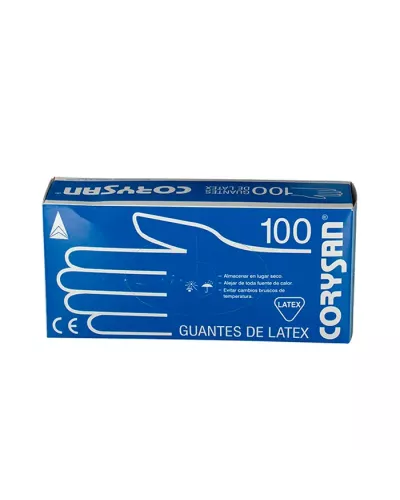 Corysan Latex Gloves Large Size 100U