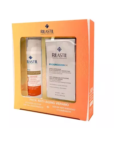 Rilastil Pack Age Repair Spf50 50ml + Progression Serum 30ml Set 2 Pieces