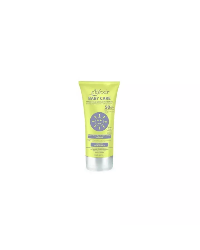 Phergal Elifexir Baby Care Crema Solar Mineral Spf50 100ml