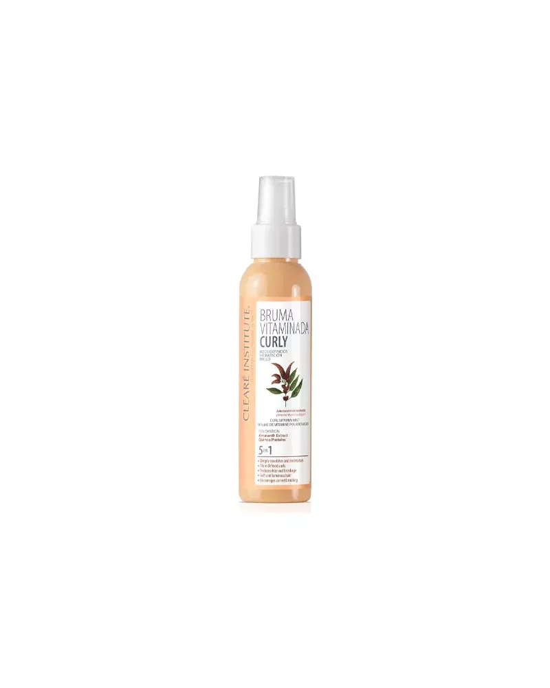 Clearé Institute Curly Curly Vitamin Mist Defined Curls Hydratation et brillance 125ml