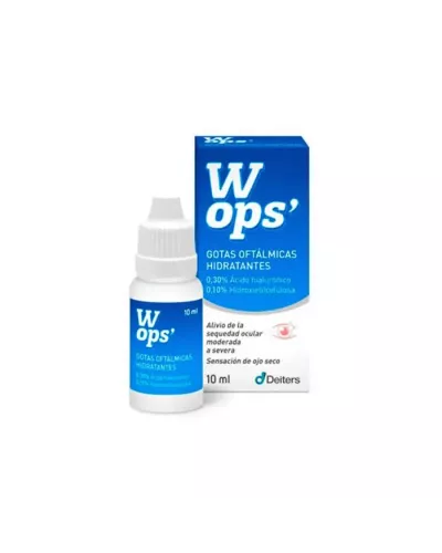 Gouttes hydratantes Deiters Wops 10ml 0.3%.