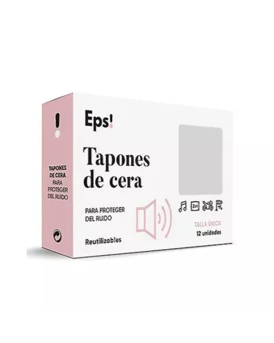 Eps Ear Plugs Wax 12pcs