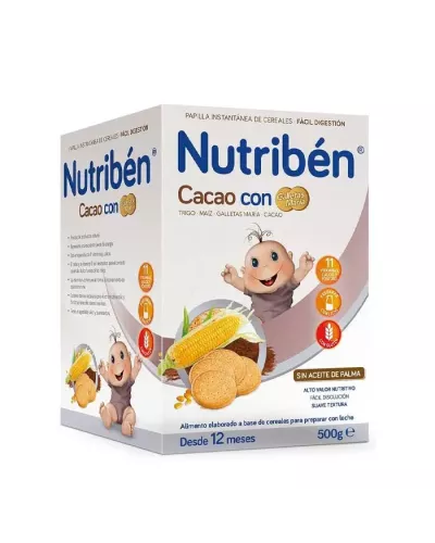 Nutribén Cocoa with Maria Cookies 500g