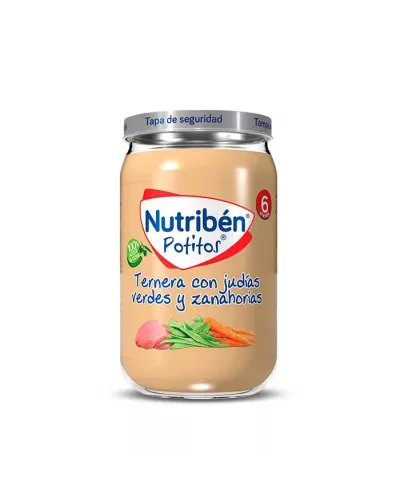 Nutribén Beef with Green Beans and Carrot 235g