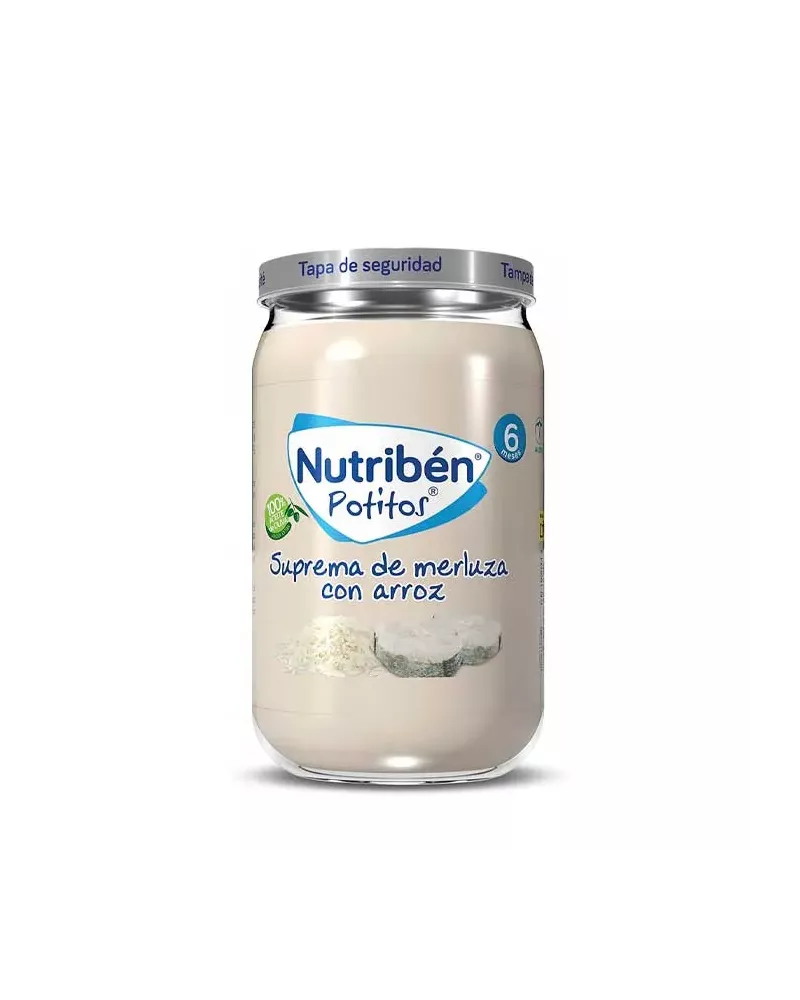 Nutribén Potito Suprema Hake and Rice 235g