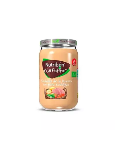 Nutribén Ecopotitos Vegetables and Turkey 235g