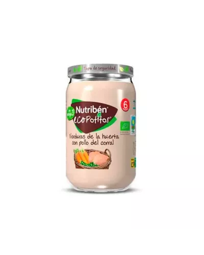 Nutribén Ecopotito Vegetables and Chicken 235g