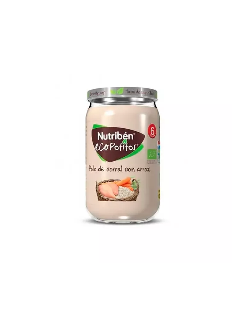 Nutribén Ecopotito Free Range Chicken with Rice 235g