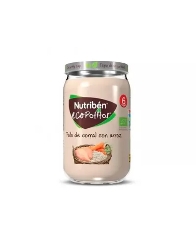 Nutribén Ecopotito Free Range Chicken with Rice 235g