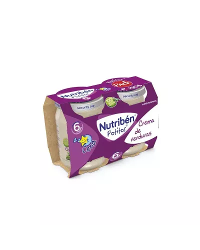 Nutriben Nutribén Potito Cena Bipack Crema De Verduras 2x 190g