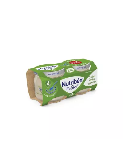 Nutriben Nutribén Potito Introducción Bipack Judías Verdes Con Patatas 2x 120g