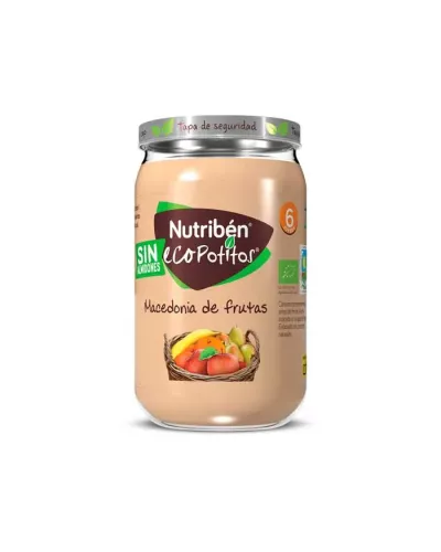 Nutribén Ecopotito Macedonia de Frutas 235g