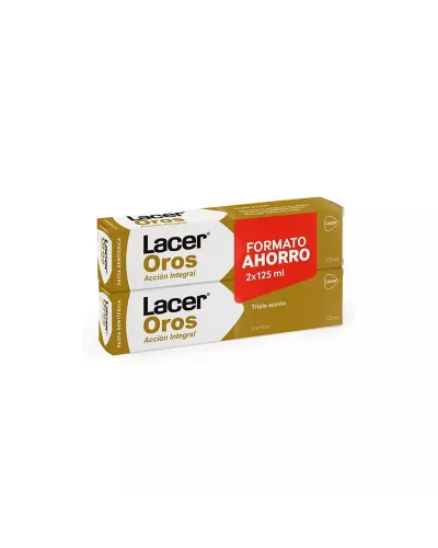 Lacer Oros Pasta Dental Set 2 Piezas
