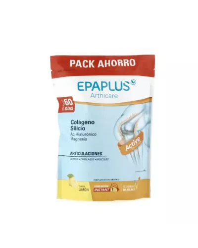 Epaplus Colágeno Silicio Hialurónico Y Magnesio Sabor Limón 668g