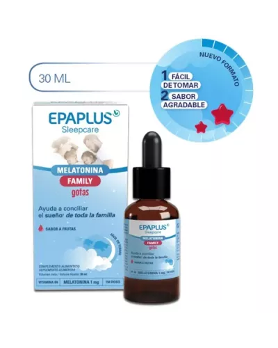 Epaplus Sleep Gouttes De Mélatonine Family 30ml