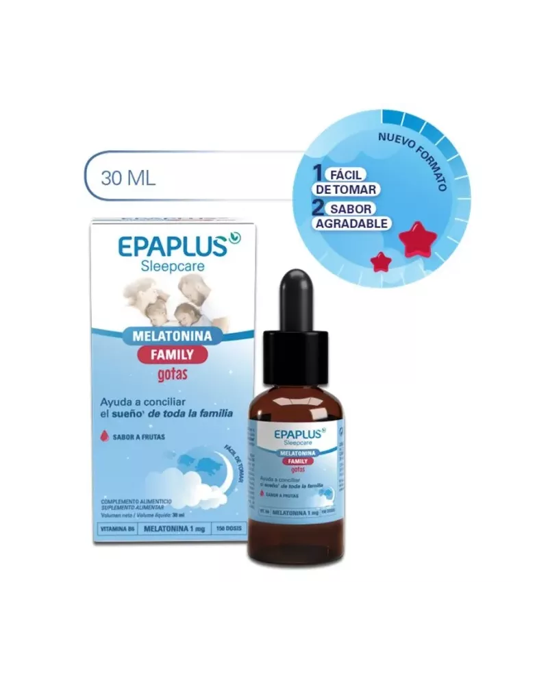 Epaplus Sleep Gouttes De Mélatonine Family 30ml