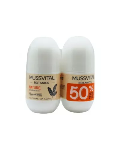 Mussvital Botanics Deo Nature 75ml Set 2 Unites