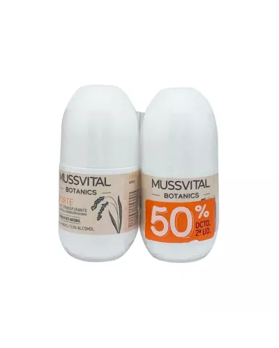 Mussvital Botanics Deo Forte 75ml Set 2 Unites
