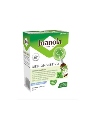 Juanola Decongestant Nasal Spray 20ml