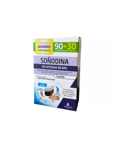 Angelini Soñodine Melatonin Bilayer 90+30 Comprimés