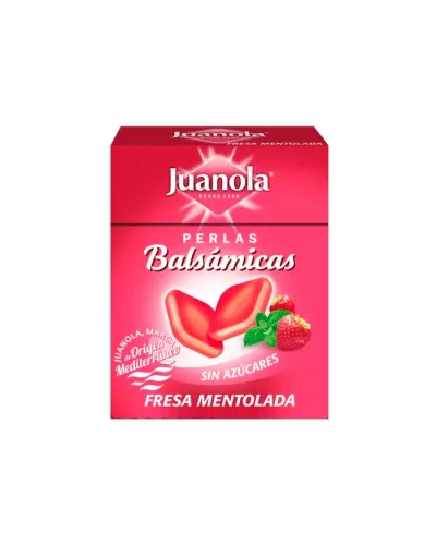 Juanola Perlas Balsámicas Fresa Mentolada 25g