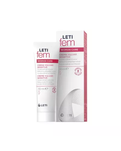 LetiFem Womn Care Crème Vulvaire Sensitive 30ml
