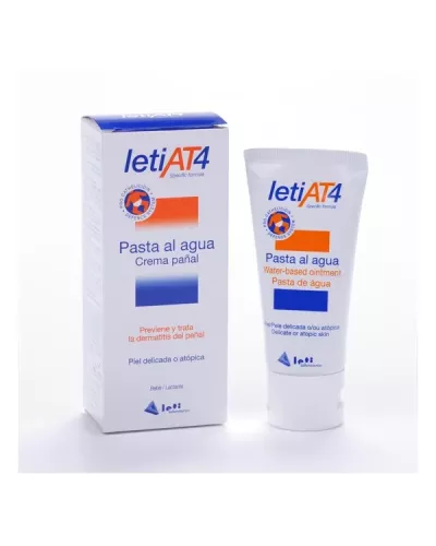 Letiat4 Pasta Al Agua Crema Pañal Piel Atópica 75g