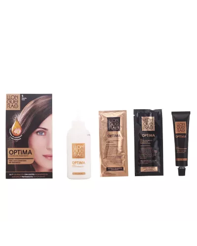 Llongueras Optima Coloration Permanente Sans Ammoniaque 5 Châtain Clair