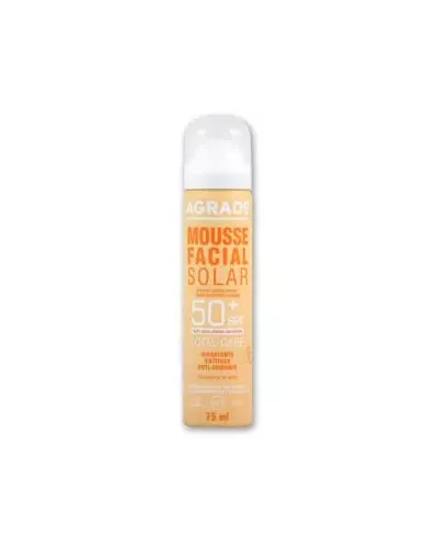 Agrado Mousse Facial Solar Spf50 75ml