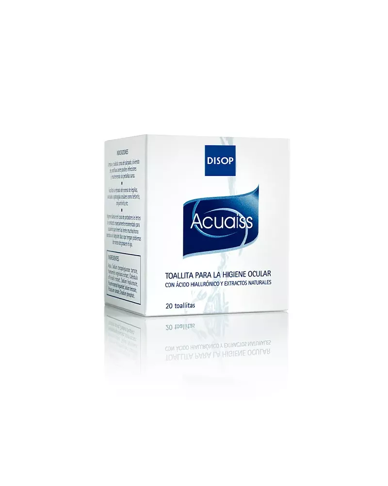 Disop Acuaiss Lingettes pour les Yeux 20U