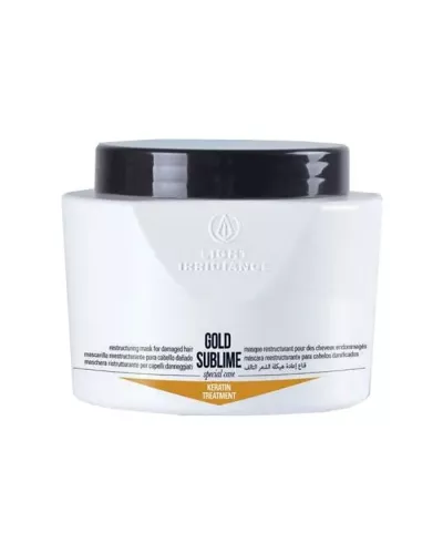 Light Irridiance Gold Sublime Keratin Treatment Masque 500ml