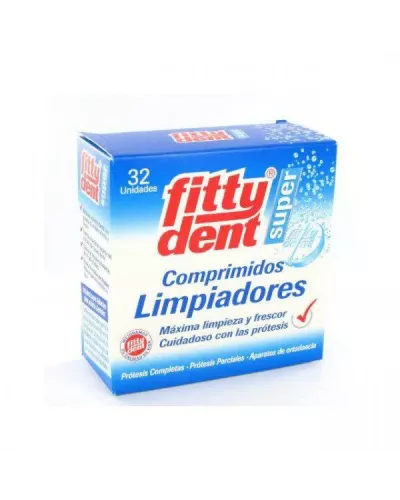 Fittydent Comprimidos Limpiadores