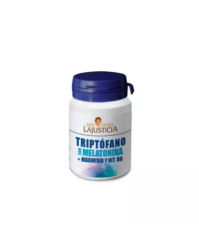 Ana María Lajusticia Tryptophane Mélatonine Magnésium Vitamine B6 60 Comprimés