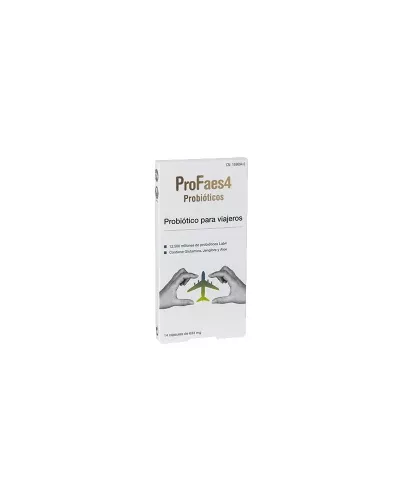 Profaes4 Probiotique Pour Les Voyageurs 14 Capsules De 633mg