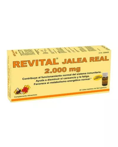 Pharma Otc Revital Royal Jelly 2000 Mg 20 Ampoules