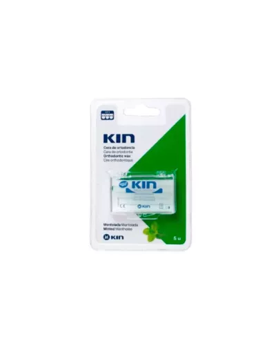 Kin Orthodontic Wax Mentholated 5 Units